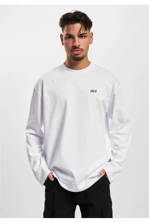 DEF Pánská mikina Everyday Longsleeve bílá