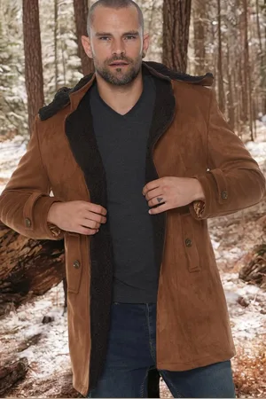 Dewberry PLT8399 SUEDE LOOK MEN