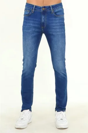 Dewberry 49153 Expl Skinny Fit Mens Jeans-BLUE
