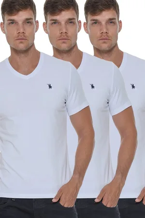 Dewberry TRIPLE SET T8568 V-NECK MEN