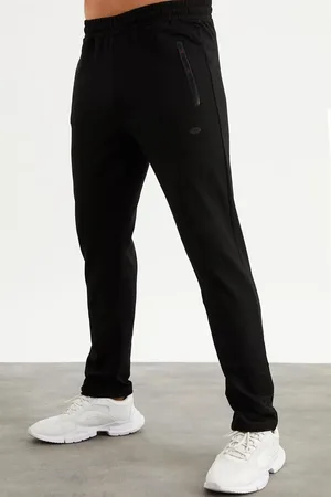 Dewberry 17793 Mens Sweatpants-BLACK