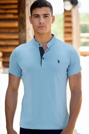 Dewberry T8560 T-SHIRT-OUTDOOR INDIGO