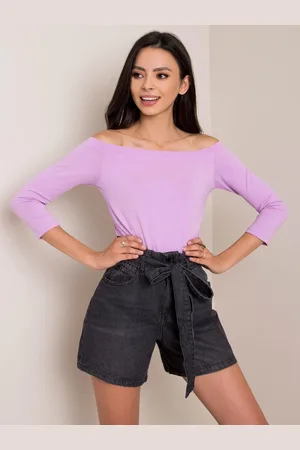 BASIC FEEL GOOD Lila halenka Blink