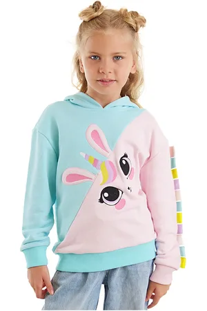 Denokids Unicorn Bunny Girls Sweatshirt