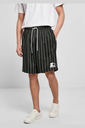 STARTER BLACK LABEL Starter Pinstripe Shorts černé