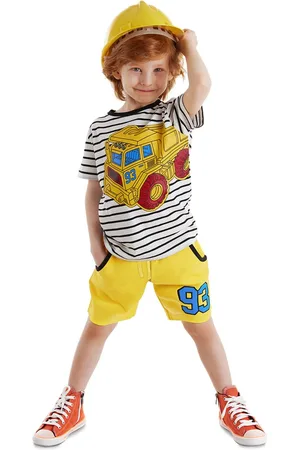 Denokids Sada trička a šortek 93 Truck Boys