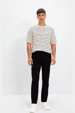DeFacto Canvas Chino Pants Standard Fit 4 Pocket Cotton Flexible Straight Leg