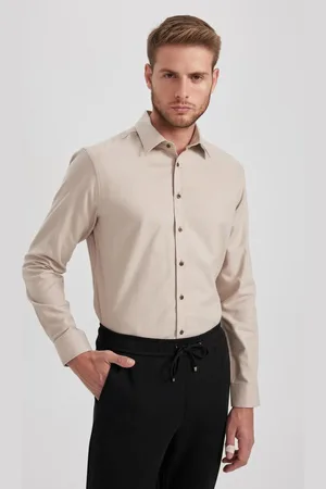 DeFacto Modern Fit Flannel Long Sleeve Shirt