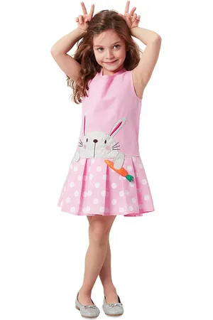 Denokids Dětské šaty CFF-19Y1-083/White