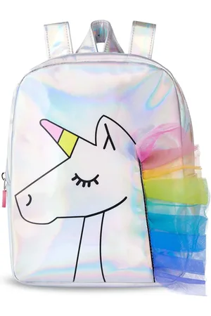Denokids Unicorn Hologram Girls School Backpack