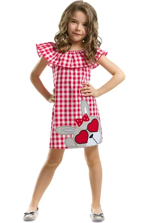 Denokids Dívčí šaty CFF-19Y1-193/Multi-color