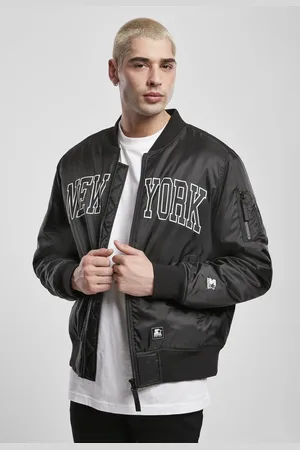 STARTER BLACK LABEL Startovací bunda New York Bomber Jacket černá