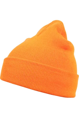 MSTRDS Čepice Basic Flap neonorange