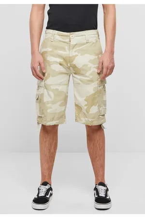 Brandit Pánské kraťasy Vintage Cargo světlé/maskáčové