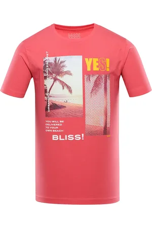 NAX Pánské triko JURG calypso coral