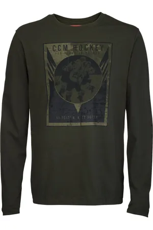 CCM Pánské tričko NOSTALGIA POSTER L/S TEE SR