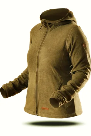 TRIMM Mikina W NEONA khaki melange