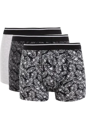 DeFacto Regular Fit Patterned 3-Piece Boxer