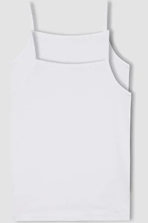 DeFacto Girl 2-Pack Basic Plain Undershirt