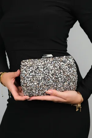 LuviShoes SEOUL Platinum Pebble Stone Women
