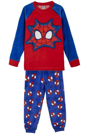 Spidey LONG PYJAMES CORAL FLEECE APPLICATIONS