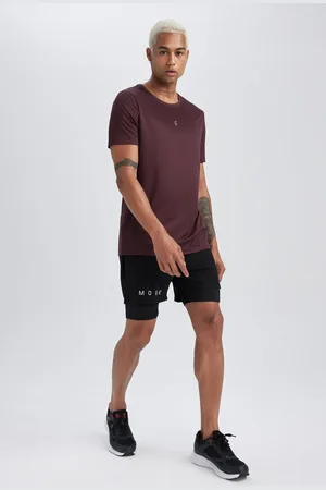 DeFacto Fit Slim Fit Slim Fit Zippered Phone Pocket Tights Shorts