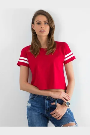 Yups T-shirt red amu0538. R24