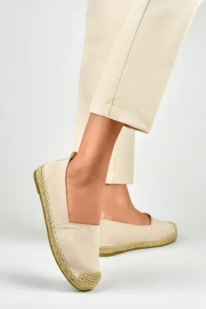 Primohurt Klasické béžové dámské espadrilky