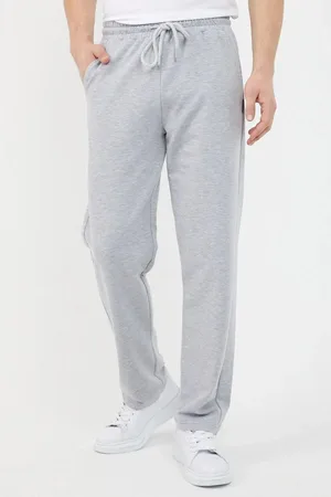 Dewberry 82904 Straight Leg Relaxed Cut Mens Sweatpant-GREY