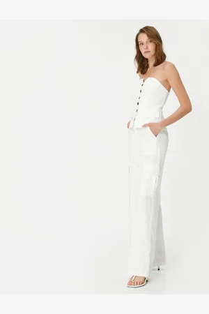 Koton Wide Leg Cargo Pants