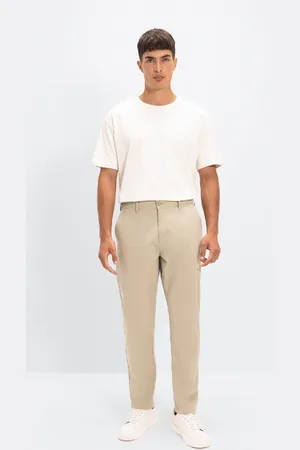 DeFacto Chino Canvas Pants Tapered Fit Pocket