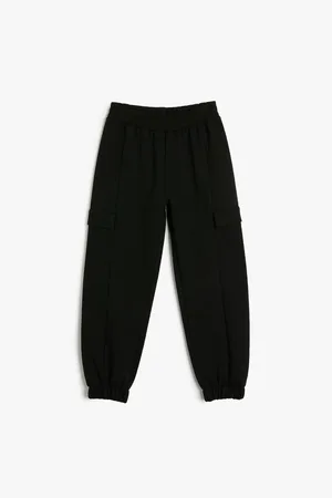 Koton Basic Jogger Sweatpants with Tie Waist Pocket