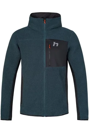 Cubus Pánská hřejivá mikina KODIAK HOODY stratified sea/anthracite