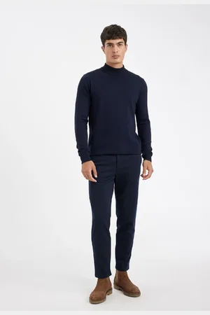 DeFacto Jogger Pants Basic Plain Pocket Straight Leg