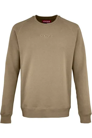 CCM Pánská mikina Core Fleece Crew Sand M