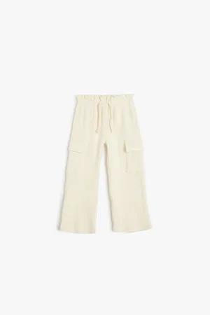 Koton Sweatpants Waist Tie Pocket Camisole Soft Texture