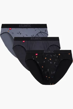 ATLANTIC Pánské slipy Sport 3Pack - vícebarevné