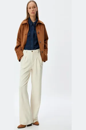 Koton Ecru Youth Trousers
