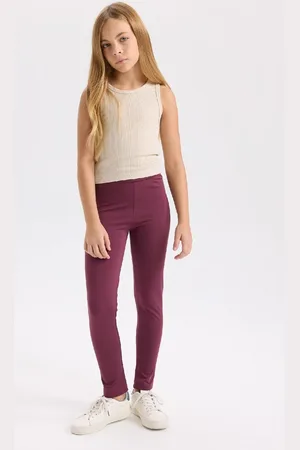 DeFacto Girl Basic Plain Leggings