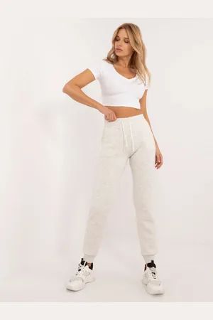 My red lips Sweatpants-EM-DR-661.00-light gray