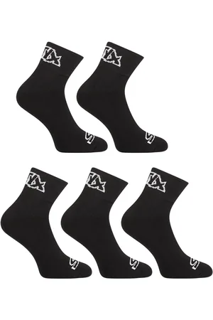 STYX 5PACK ponožky kotníkové černé