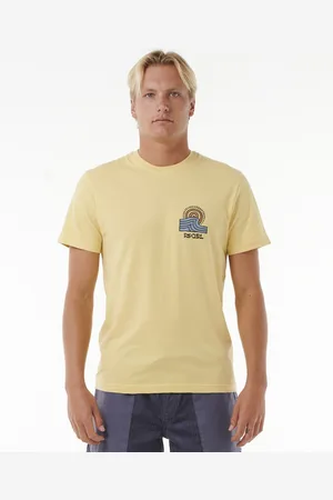 Rip Curl Tričko SWC HAZEY TEE Straw
