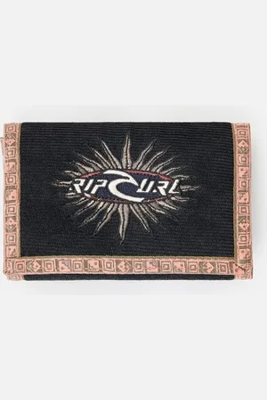 Rip Curl Peněženka ARCHIVE CORD SURF WALLET Washed Black