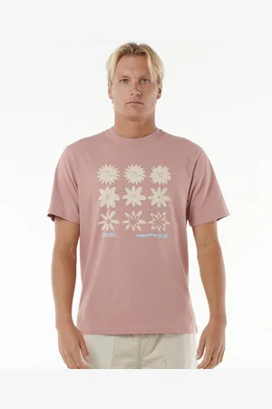 Rip Curl Tričko SWC FLOW TEE Mushroom