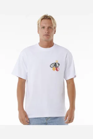 Rip Curl Tričko SUN BUZZED TEE White