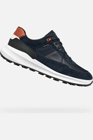 Geox Modré pánské tenisky Pg1X B Abx - Pánské