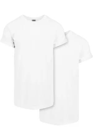 Urban classics Pánská trička Pre-Pack Long Shaped Turnup 2-Pack