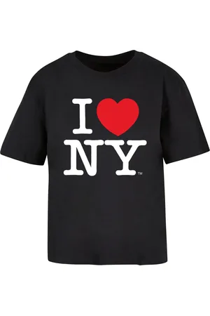 Merchcode Dámské tričko I Love NY černé