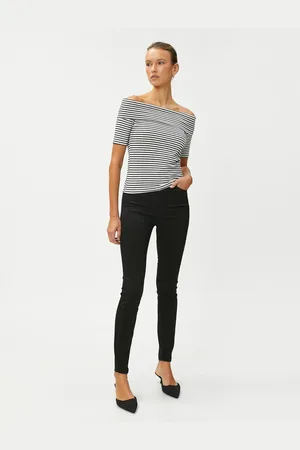 Koton Elastické skinny džíny se standardní kapsou v pase - Carmen Skinny Jeans