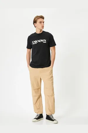 Koton Oversize Parachute Trousers Cargo Pocket Detailed